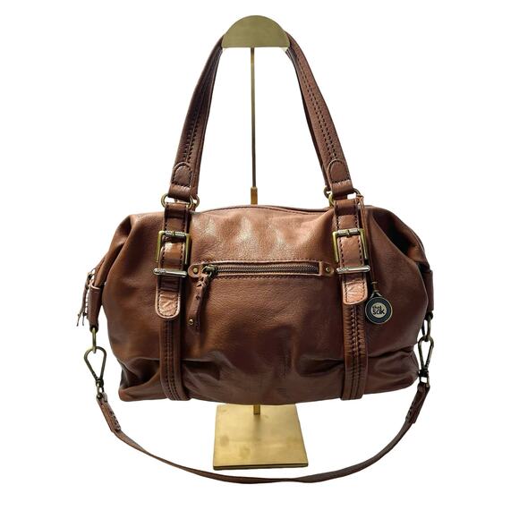 the sak Leather Duffel Satchel (Brown) - Picture 2 of 11